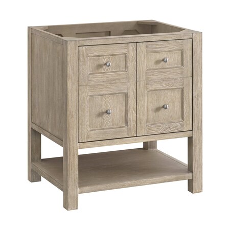 James Martin Vanities 30'' Single Vanity, Whitewashed Oak 330-V30-WWO